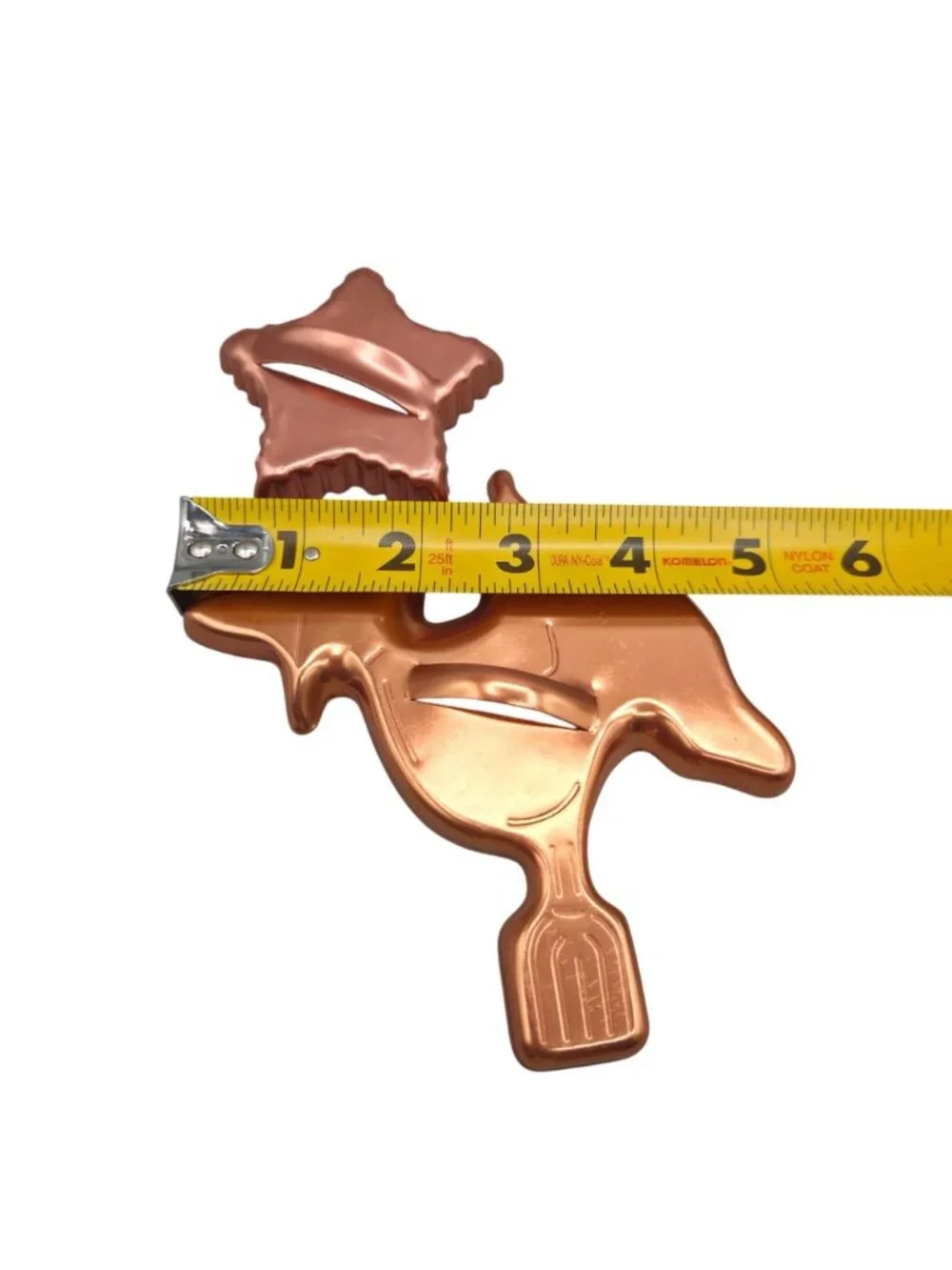 Set Of 9 Copper Cookie Cutters With Handles Christmas & Seasonal Shapes